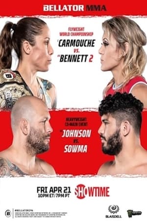 Poster Bellator 294: Carmouche vs. Bennett 2 2023