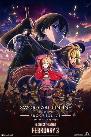 Poster Sword Art Online the Movie -Progressive- Scherzo of Deep Night 2022