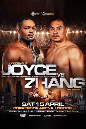 Poster Joe Joyce vs. Zhilei Zhang 2023